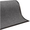 M+a Matting Waterhog Squares Classic Floor Mat, Medium Gray, 10' X 3'