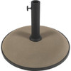 Fiberbuilt Umbrella Base, 55 Lbs, Champagne Bronze