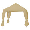 Fiberbuilt Meridian Antique Beige Acrylic Tent 10'