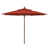 Fiberbuilt Lucaya Terracotta Marine Umbrella With Champagne Bronze 8'