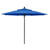Fiberbuilt Lucaya Pacific Blue Marine Umbrella With Black Pole 8'