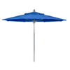 Fiberbuilt Lucaya Pacific Blue Marine Umbrella With Aluminum Pole 9'