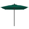 Fiberbuilt Riva Forest Green Acrylic Umbrella With Black Pole 10'