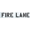 Hy-Ko "Fire Lane" Parking Lot Stencil, 12" Letters, 80 X 16"