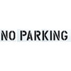 Hy-Ko "No Parking" Parking Lot Stencil, 12" Letters, 86 X 16"