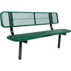 Ultrasite Bench 6' In Ground Park Bench, Green