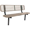 Ultrasite Bench 6' In-Ground Mount Park - Beige