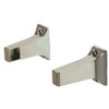 5/8" Exposed Screw Mount Towel Bar Brackets In Polished Chrome