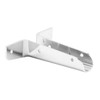 Sentry Wing Urinal Bracket, 1-1/4 In. X 6 In., Zamak, Chrm Plated, W/Fasteners 656-6443