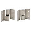 Sentry Surface Mt Hinge Set, Right In/ Left Out, W/ Fasteners, Ss. 656-9009