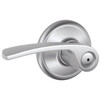 Schlage Residential F Ser Pvcy No Hand Satin Chrome Finish Merano Lever F40 MER 626
