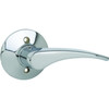 Schlage Manhattan Passage Lever, Bright Chrome F10MNH