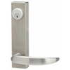 Adams Rite Curve Lever Standard Entry Trim Without Cylinder Hole 3080-01-0-9U-US32D