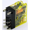 Idec Relays Electrical, Relay, Dpdt, 24vac, 8amp With Blade Terminals And Led RJ2S-CL-A24