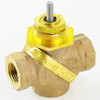 Schneider Valve Globe 1/2" Npt 1.3 Cv Two-Way Bronze Body Brass Trim Stem Up VB-7213-0-4-2