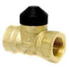 Siemens Valve Zone 2 Way 3/4" Npt 24vac 4.1 Cv Linear Flow Brass Body 599-00212