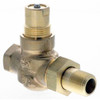Siemens Valve Globe 2 Way Normally Open 1/2" Npt X Union Male 2.5 Cv Brass Valve 599-02039