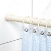 Zenna Home 60" Cashmere Adjustable Tension Shower And Utility Rod 608A