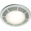 Broan-Nutone 100 Cfm Ceiling Bathroom Exhaust Fan With Light And Night Light 750