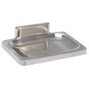 Proplus Soap Dish Concealed Screw In Brushed Nickel 558709