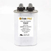 Packard Titan Pro Run Capacitor 12.5 Mfd 440/370 Volt Oval TOCF12.5