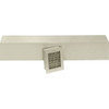 Ge 49-1/2 In. H X 10 In. W X 12 In. D Duct Extension, Register And Trim Flange RAK601B