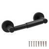Seasons Westwind Matte Black Toilet Paper Holder 543553