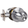 Falcon Grade 2 Classroom Cylindrical Lock, Key In Lever, Hana Knob, Satin Chrome W561CP6D HAN 626