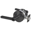 Schlage Grade 2 Storeroom Lock With Select Vandlgard, Latitude, Matte Black ALX80B LAT 622