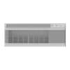 GE Zoneline 9,000 BTU 230/208 V Heat Pump PTAC With Corrosion Protection, SmartHQ AZHS09DCXXA