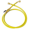 JB Industries Clv Series Kobra Gasket Seal Quarter-Turn Ball Valve Yellow Hose CLV-A2L-60Y