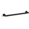 Kohler Kumin 18" Towel Bar Matte Black 97878-BL