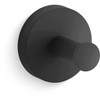 Kohler Elate Robe Hook Matte Black 27290-BL