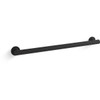 Kohler Purist 24 Grab Bar-Matte Black 11893-BL