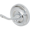 Seasons Raleigh Polished Chrome Double Robe Hook 568162
