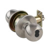 Arrow Hk Series Cylindrical Knob Lockset, 1.375 To 2" Thk Door, 1.25 X 4.875" Strike, Grade 1 HK12BB 32D IC