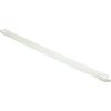 Lenape White Plastic Spring Loaded Towel Bar 3/4 X 36" 7036-01