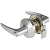 Best 9k Series 3.5 In Convex Privacy Function Cylindrical Lockset (Curved/No Return) (Satin Chrome)