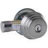 Arrow E Series  Single Cylinder Deadbolt, A Keyway, Bright Chrome