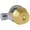 Arrow E Series Grade 2 Single Cylinder Deadbolt, A Keyway, Satin Brass