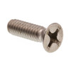 Mach, Flat Head, Phillips , #12, Ss, Package Of 100
