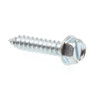 Sheet Metal Screws, He Washer Head, #12, Zinc, Package Of 50