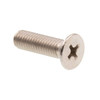 Mach, Flat Head, Phillips , M5, Ss, Package Of 10