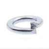 Medium Split Lock Washers, M5, Zinc, Package Of 25