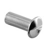 Sentry Chrome One Way Barrel Nut,package Of 100