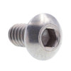 Socket Cap Screws, Button Head, Allen , 8 In, Ss, Package Of 10