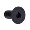 Socket Cap Screws, Flat Head, Allen , In, Black, Package Of 25