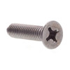 Mach, Flat Head, Phillips , M0.7 16mm, Ss, Package Of 10