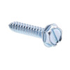 Sheet Metal Screws, He Washer Head, Zinc, Package Of 50.