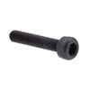 Socket Hd Cap Screws, Black , Package Of 10.